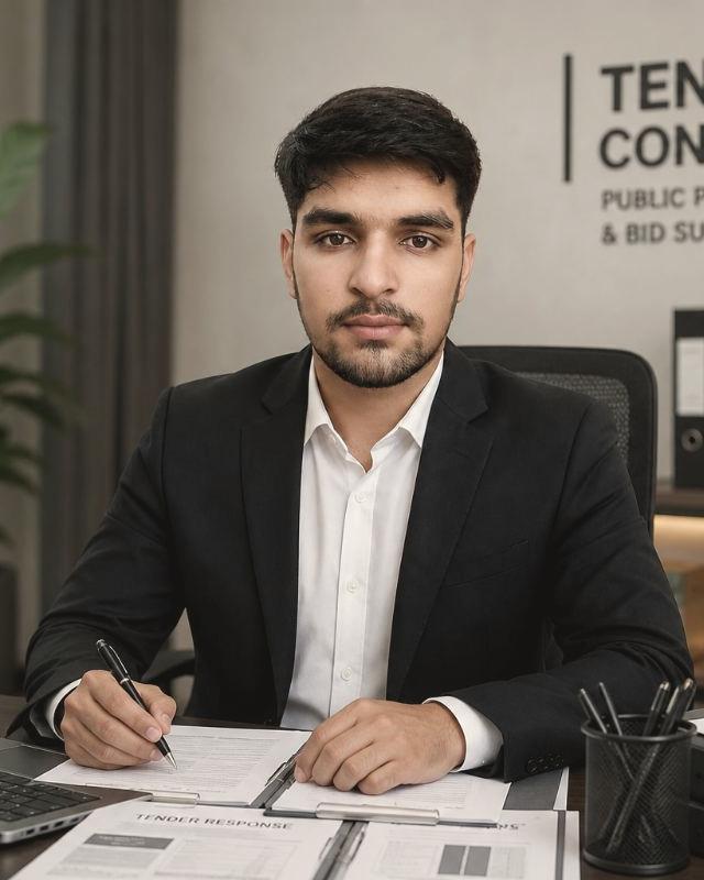 Wajahat Ali, founder of Tender Consultant
